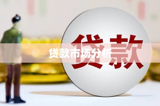 农安贷款市场分析