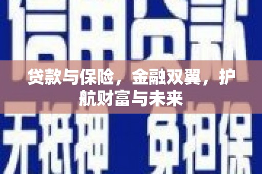 农安贷款与保险，金融双翼，护航财富与未来