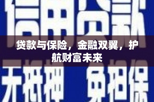 农安贷款与保险，金融双翼，护航财富未来