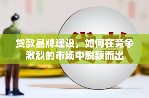 农安贷款品牌建设，如何在竞争激烈的市场中脱颖而出