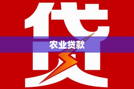 农安农业贷款